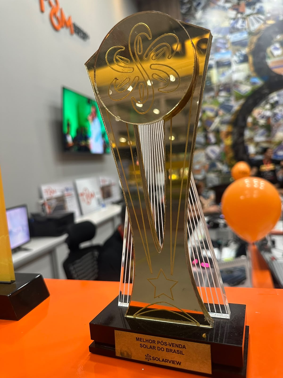 Troféu T8M Melhor Pós-Venda Solar do Brasil SolarView 2022