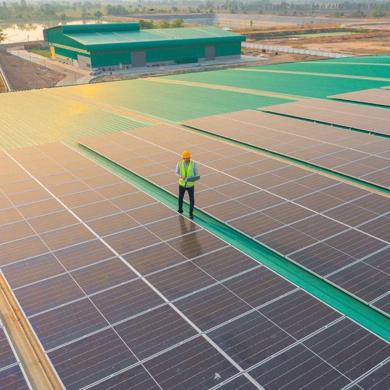 Instalação solar do acervo público T8M